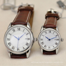 Neue Art-Quarz-Mode-Edelstahl-Uhr für Liebhaber Hl-Bg-106